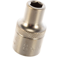 Головка шестигранная 8 мм 1/2" 620008 Дело Техники