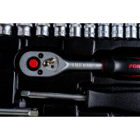 Набор инструмента с 6-ти гранными головками FORCE 1/4 46 предметов 2462