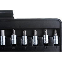 Набор инструмента с 6-ти гранными головками FORCE 1/4 46 предметов 2462