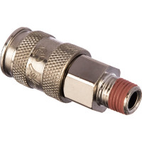 Пневматическое быстроразъемное соединение с наружной резьбой 1/4" G Hans 8513-2Q