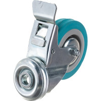 Колесо аппаратное поворотное под болт с тормозом Longway SChgb 93