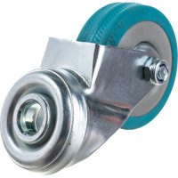 Колесо аппаратное поворотное под болт Longway SChg 25 Поворотная колесная опора сер. рез. под болт (10/120)