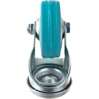 Колесо аппаратное поворотное под болт Longway SChg 25 Поворотная колесная опора сер. рез. под болт (10/120)