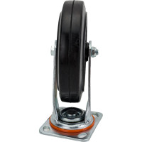 Колесо большегрузное обрезиненное поворотное Longway SCD80