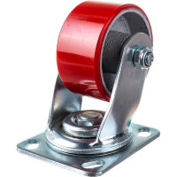 Колесо большегрузное полиуретановое поворотное Longway SCp 42 Поворотная колесная опора б/г полиуретан (10)