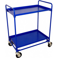 Сервисная двухъярусная тележка RUSKLAD СТ 3, 600x1000 мм, d125 мм болтовые СТ 3 125 болт