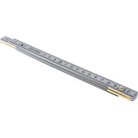 Метр складной, длина 1 м, алюминий 1 кл. точности КАЛИБРОН 116533