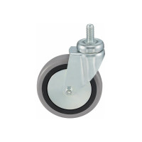 Колесо с вращающейся опорой и стержнем (100 мм; 55 кг) Tellure rota 376104