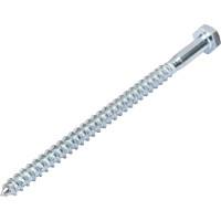 Сантехнический болт DIN 571 оцинкованный 6х100, 2шт - пакет Tech-Krep/Zitar 103878