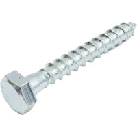 Сантехнический болт DIN 571 оцинкованный 10х70, 2шт - пакет Tech-Krep/Zitar 103882