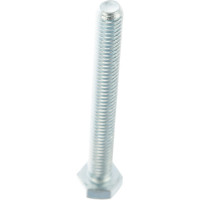 Болт DIN 933 с шестигранной головкой, оцинкованный М6х50, 40шт - коробка Tech-Krep 105205