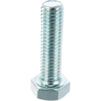 Болт DIN 933 с шестигранной головкой, оцинкованный М8х30, 30шт - коробка Tech-Krep 105209