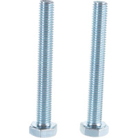 Болт DIN 933 с шестигранной головкой, оцинкованный М10х80, 12шт - коробка Tech-Krep 126522