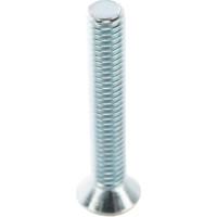 Винт DIN 965 с потайной головкой, оцинкованный М5х30, 80шт - коробка Tech-Krep 105238