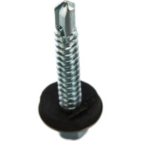 Кровельный саморез Tech-Krep КР ZP сверло 5,5х38 60 шт, коробка с окном 124628