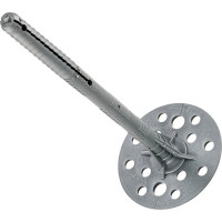 Дюбель для теплоизоляции с пластиковым гвоздём 10х160, 500шт - накл. Tech-Krep IZO 124887