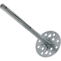 Дюбель для теплоизоляции с пластиковым гвоздём 10х180, 500шт - накл. Tech-Krep IZO 124888