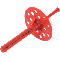 Дюбель для теплоизоляции с пластиковым гвоздём 10х80, 1000шт - накл. Tech-Krep IZO 124890