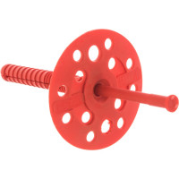 Дюбель для теплоизоляции с пластиковым гвоздём 10х80, 1000шт - накл. Tech-Krep IZO 124890