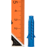 Распорный дюбель Чапай 6х35 шипы+усы, синие 1000шт - пакет Tech-Krep 111143