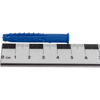 Распорный дюбель Чапай 6х50 шипы+усы, синие 1000шт - пакет Tech-Krep 111145