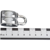 Двойной оцинкованный блок для троса, нейлоновый шкив 15мм 1шт - ярлык Tech-Krep 112728