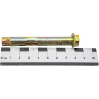 Анкерный болт 10х80, 25шт - коробка Tech-Krep 117964