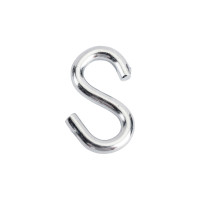 S-образный крючок М4 5шт - пакет Tech-Krep/Zitar 105822