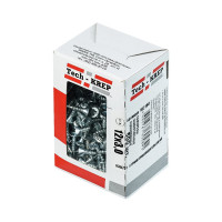 Универсальные саморезы Zitar 12x3,0 мм 500 шт оцинкованные коробка с окном Tech-Kr 102160