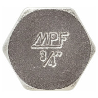 Заглушка на трубу 3/4" в MPF ИС.072284