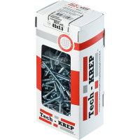 Универсальные саморезы Zitar 45x3,5 мм 200 шт оцинкованные коробка с окном Tech-Kr 102174