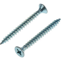 Универсальный саморез Tech-Krep 50х5,0 мм 150 шт оцинкованный, коробка с окном 102200