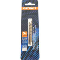 Сверло по металлу (3.2х65/36 мм; 3 шт.) PATRIOT 815010006