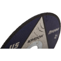 Круг отрезной по металлу A46TBF (115х1.6х22.2 мм) Кратон 1 07 02 001