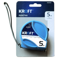 Строительная рулетка KROFT 5мх19мм 202059