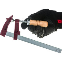 Струбцина с деревянной рукоятью Piher MM 20х7см, 4000N М00005906