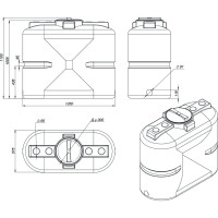 Емкость Экопром S 500 104.0500.601.0