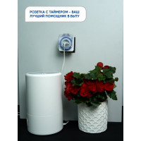 Суточная розетка с таймером Feron мощность 3500W/16A IP44 TM31/61924 23204