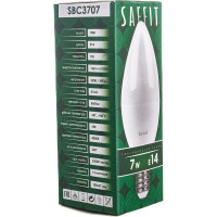 Светодиодная лампа SAFFIT SBC3707 Свеча E14 7W 4000K 55031