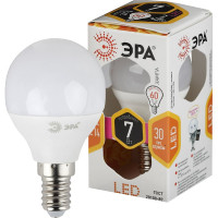 Светодиодная лампа ЭРА LED smd P45-7w-827-E14 Б0020548