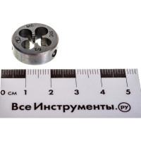 Метрическая плашка ТехноСталь М 6.0х1.0 9ХС t240030