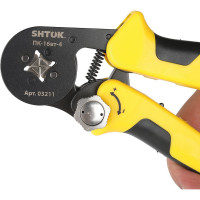 Пресс-клещи для опрессовки втулочных наконечников SHTOK ПК-16вт-4 03211