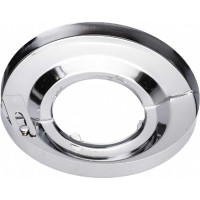 Декоративная чашка отражатель MasterProf 1", 70х35х7мм, разъемная, нерж, хром ИС.130517