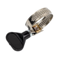 Обжимной хомут из нержавеющей стали MasterProf 16-25 мм, бабочка ИС.140089