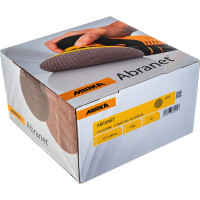 Круг шлифовальный на сетчатой основе ABRANET (50 шт; 150 мм; Р80) MIRKA 5424105080