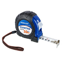 Рулетка КОБАЛЬТ Вектор 10м x 25мм 247-255