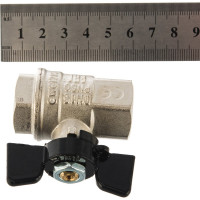 Шаровый кран 1/2 в/в бант Bugatti NEW JERSEY 900 9120004 ИС.080985