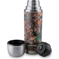 Термос Арктика 0.5 л, текстильная вставка, с узким горлом, хаки 108-500-Х