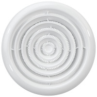 Диффузор приточно-вытяжной со стопорным кольцом и фланцем 100 мм ERA 10DK 87-630