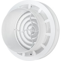 Диффузор приточно-вытяжной со стопорным кольцом и фланцем 100 мм ERA 10DK 87-630